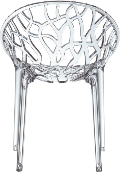 Ghost chair transparent clear