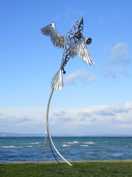 Aircraft with angel wings