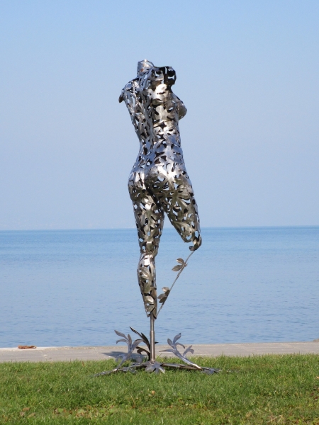 Female garden sculpture