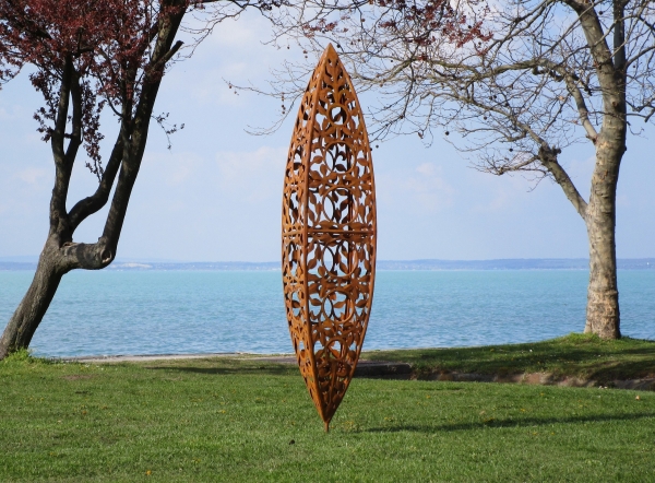 Corten steel artwork