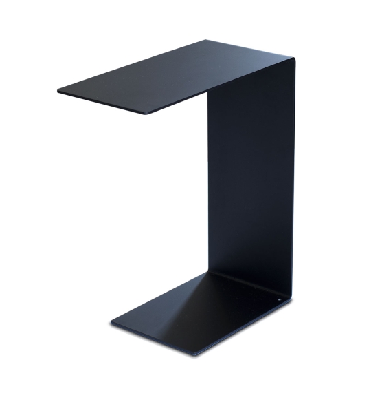 Side table black steel