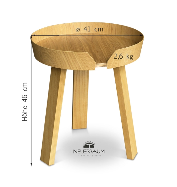 Bedside table oak