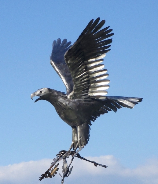 Steinadler Garten Skulptur